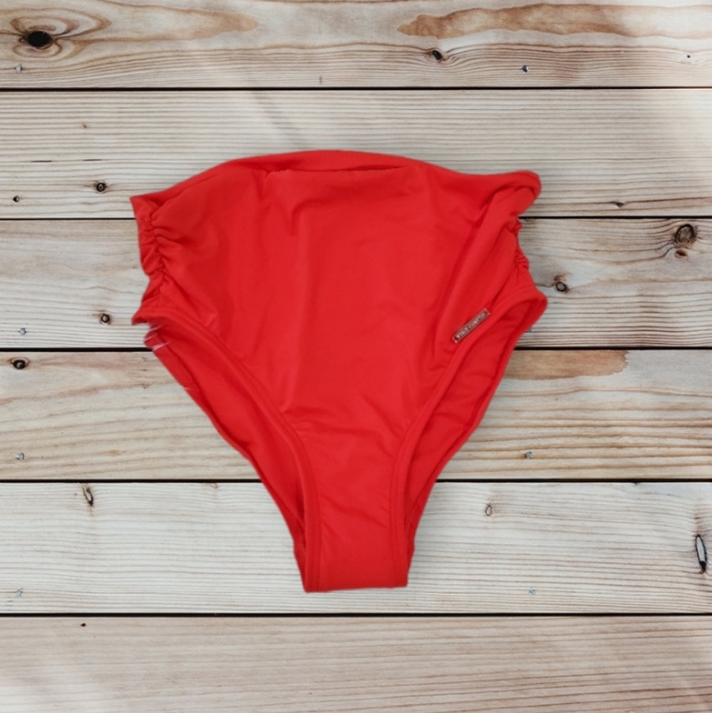 Vinc camuto high waist convertible bikini bottoms new